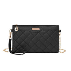 Leather Crossbody Enveloped Clutch Bag Small Messenger Shoulder Purse