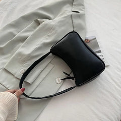 Women's Leather Crossbody Clutch Bag Enveloped Shape
