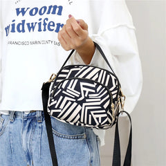 Women's Print Shoulder Bag Nylon Handbag Crossbody Wallet Beach Bag