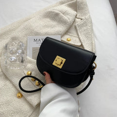 Women's PU Leather Crossbody Cosmetic Bag