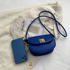 Women's PU Leather Crossbody Cosmetic Bag