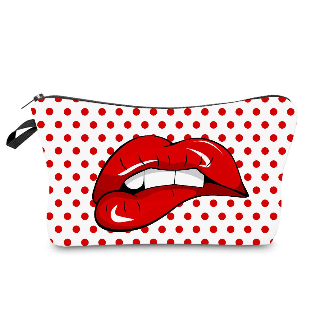 Women's Cosmetic Bag Makeup Brush Organizer Storage Gift Pouch
