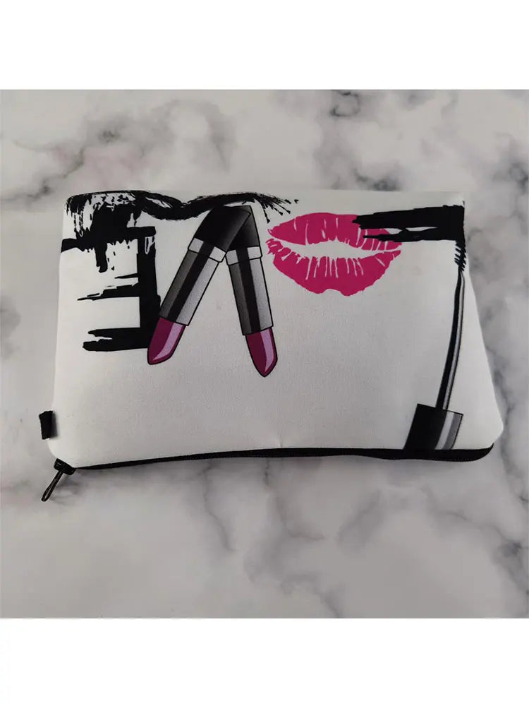 Women's Cosmetic Bag Makeup Brush Organizer Storage Gift Pouch
