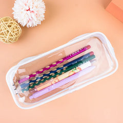 Transparent Travel Makeup Bag Waterproof with Zipper for Girls