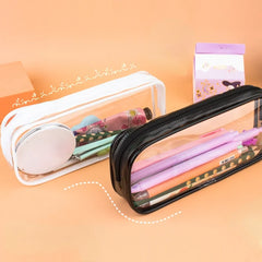Transparent Travel Makeup Bag Waterproof with Zipper for Girls