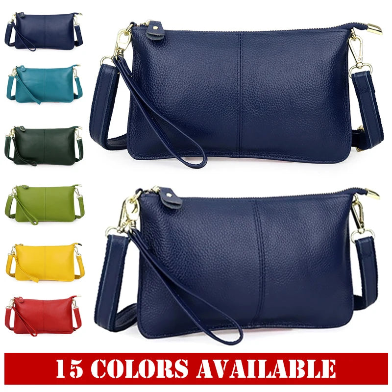 Women's Leather Crossbody Handbag Shoulder Bag Ladies Hand Bags