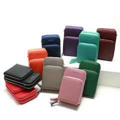 Women's Crossbody Bag PU Mini Shoulder Bags Multi-function Solid Color