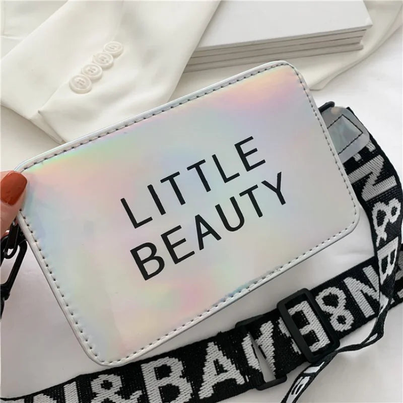 Women's Crossbody Bag Letter Printing Small Square Bag