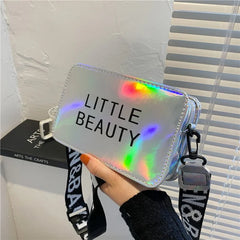 Women's Crossbody Bag Letter Printing Small Square Bag
