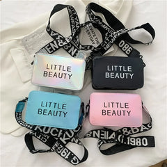 Women's Crossbody Bag Letter Printing Small Square Bag