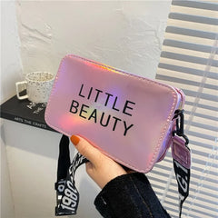 Women's Crossbody Bag Letter Printing Small Square Bag