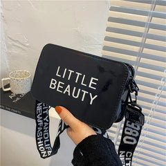Women's Crossbody Bag Letter Printing Small Square Bag