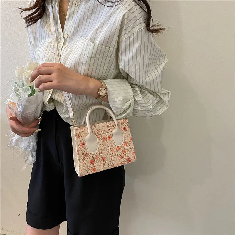 Women's Crossbody Bag Sweet Printing Ins Version of The Personality Underarm Bag