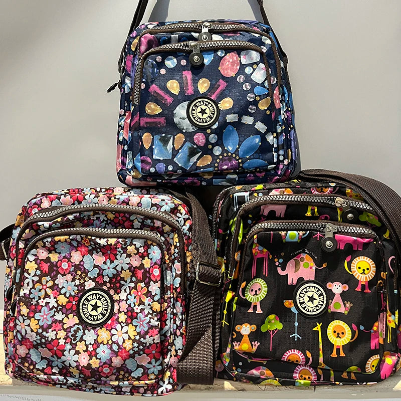 Women's Crossbody Bag Swing Pack Shoulder Bag Printing Small Phone Pack Purse