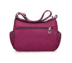 Women's Crossbody Bag Waterproof Nylon Plaid Shoulder Messenger Bags