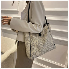 Women's Canvas Messenger Bag Cross Body Casual Travel Shoulder Bag B173