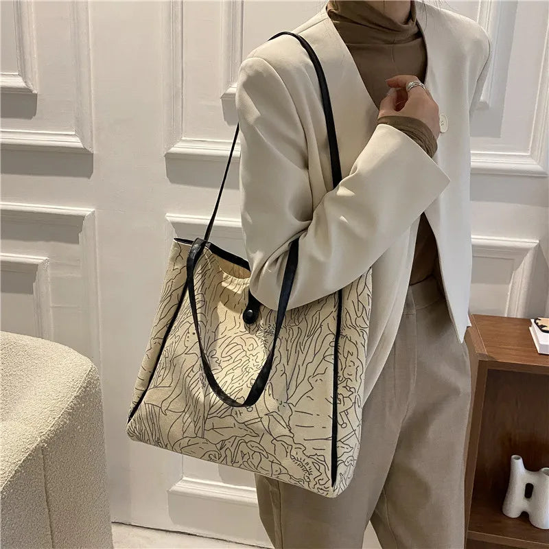 Women's Canvas Messenger Bag Cross Body Casual Travel Shoulder Bag B173