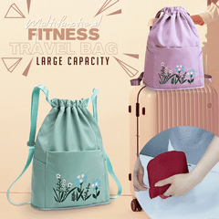 Women's Drawstring Backpack Soft Multifunction Portable Travel Handbag