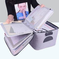 Electronic Product Storage Pouch Waterproof Organizer Business Briefcase