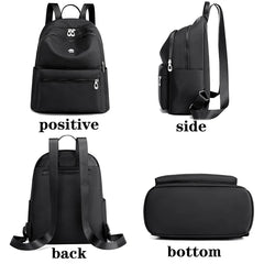 Women's Famous Backpack Casual Backpack Waterproof Nylon Fabric School Bag