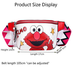 Women's Cartoon Fanny Pack PU Leather Waist Bag