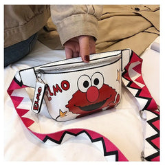 Women's Cartoon Fanny Pack PU Leather Waist Bag