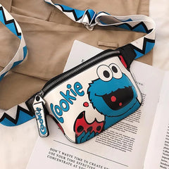 Women's Cartoon Fanny Pack PU Leather Waist Bag