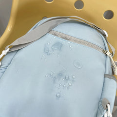 Women's Waterproof Nylon Backpack Anti-theft Lightweight Rucksack