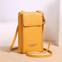 Women's Crossbody Purse Cell Phone Bag Large Capacity Shoulder Wallet