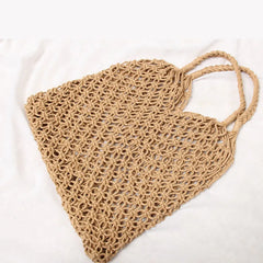 Knitted Beach Bag Large Summer Tote
