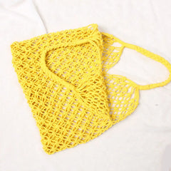 Knitted Beach Bag Large Summer Tote