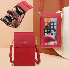 Women's Touch Screen Phone Bag Ladies Purse Wallet