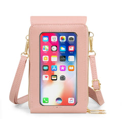 Women's Touch Screen Phone Bag Ladies Purse Wallet