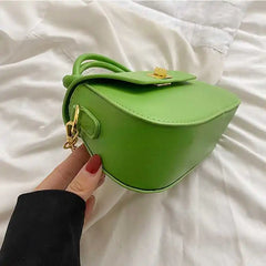 Women's Chain Handbag Female Niche Solid Shoulder Messenger Bag