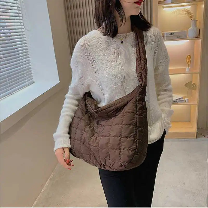 Women's Dumpling Bag Shoulder Crossbody Large Capacity Tote Bag