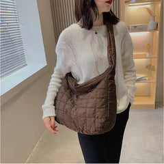 Women's Dumpling Bag Shoulder Crossbody Large Capacity Tote Bag