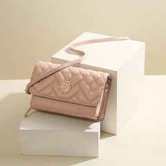 Women's Embroidery Mobile Phone Bags Solid Shoulder Messenger Bags