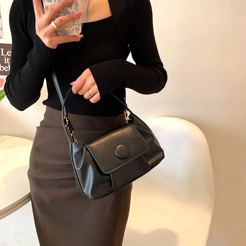 Women's Crossbody Bag Pu Leather Handbags Shopping Bag