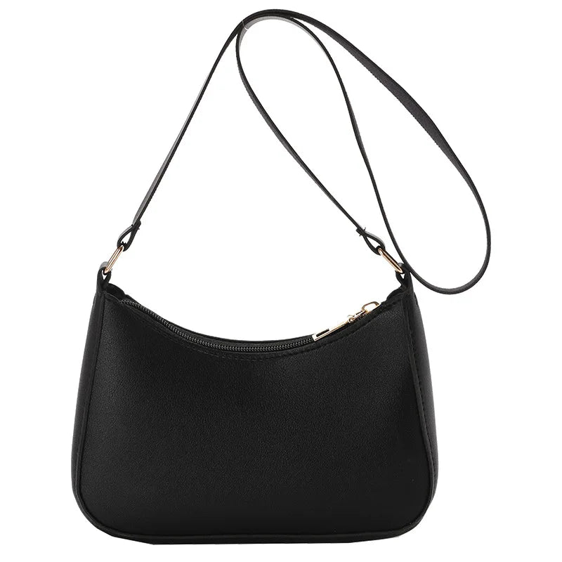 Retro PU Leather Shoulder Bag Casual Handbags