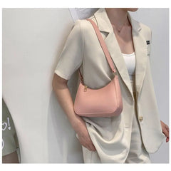 Small Retro PU Leather Shoulder Bag