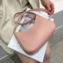 Small Retro PU Leather Shoulder Bag