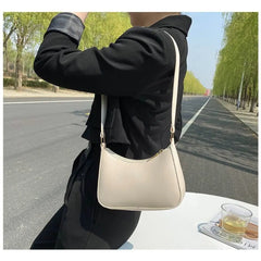 Small Retro PU Leather Shoulder Bag