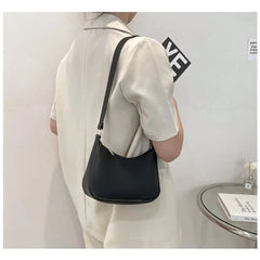Small Retro PU Leather Shoulder Bag