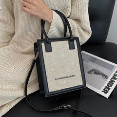 Women's PU Leather Handbag Female Shoulder Crossbody Bag