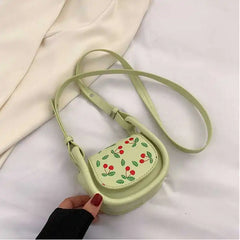 Women's Sweet Floral Shoulder Bag All-match Casual Small Square Bag
