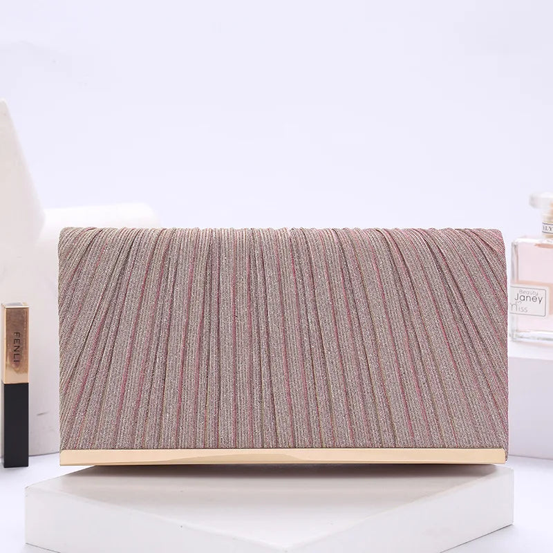 Sequin Evening Clutch Bag Wedding Purse Handbag For Banquet Party