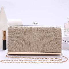 Sequin Evening Clutch Bag Wedding Purse Handbag For Banquet Party