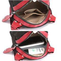Women's Crossbody Bag Oxford Canvas Shell Bag Outdoor Shoulder Bags