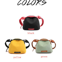 Women's Crossbody Bag Oxford Canvas Shell Bag Outdoor Shoulder Bags
