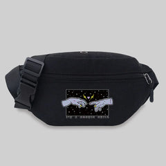 One Shoulder Messenger Waist Bag for Phone Travel